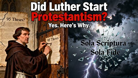 Yes - Martin Lutherfer Started the Protestant Reformation