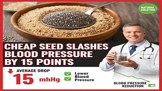 Cheap Seed Slashes Blood Pressure by 15 Points
