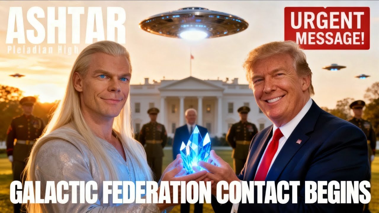 Galactic Federation Contact Has Started — Ashtar’s Urgent Transmission Revealed
