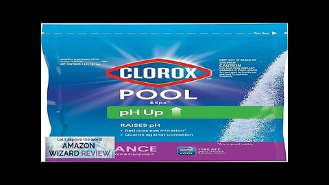 Clorox® Pool&Spa™ Swimming Pool pH Up Raises pH Protects Against Eye Review