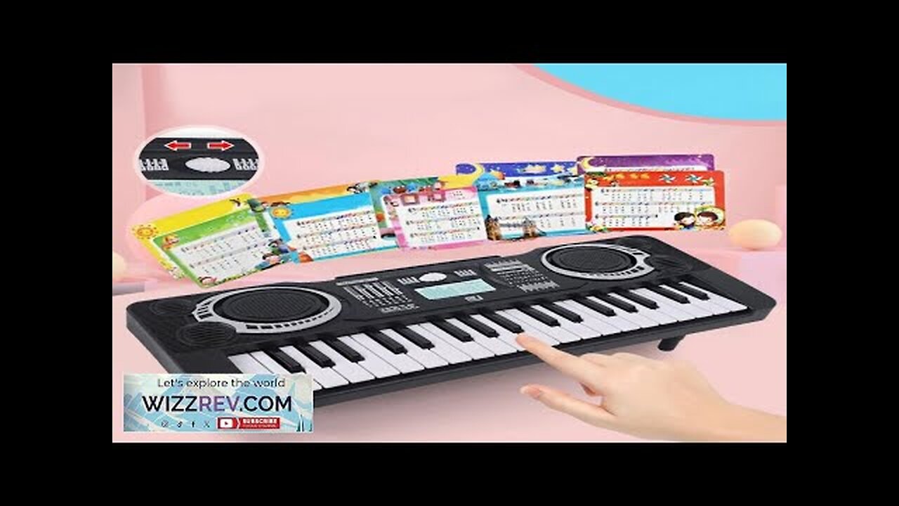 37-key Children's Electronic Piano Keyboard Portable Educational Toy Musical Instrument Review