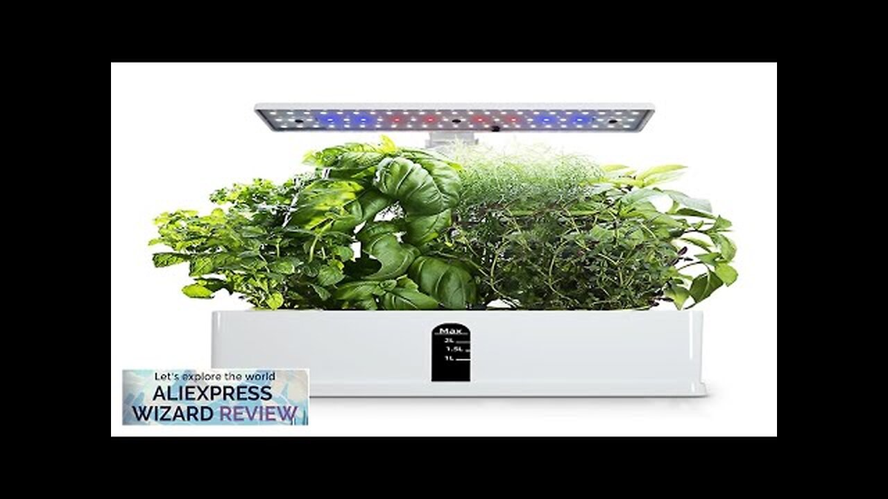 Water Pump Smart Hydroponics Growing System Indoor Garden Kit 9 Pods Automatic Review