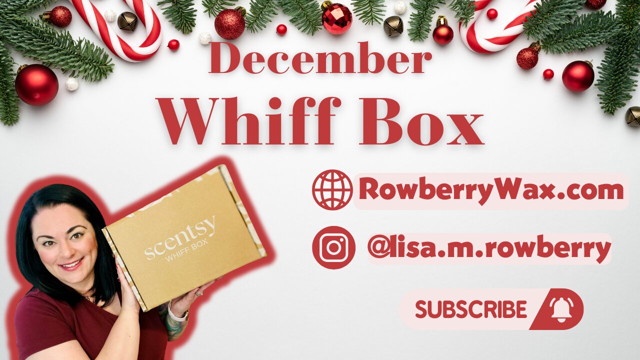 December Scentsy Whiff Box