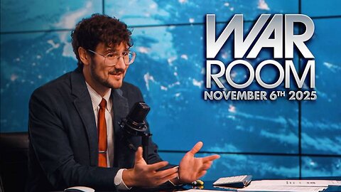 WAR ROOM WITH HARRISON SMITH - 11/6/2025: Economy Shows Signs of Strain As Longest Ever Gov’t Shutdown Continues…Meanwhile, Trump Signs Deals To Lower Drug Costs & Grand Juries Prep Subpoenas for John Brennan