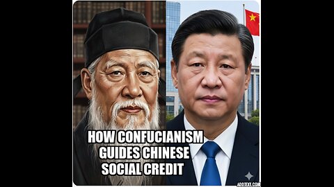 HOW CONFUCIANISM GUIDES CHINA'S SOCIAL CREDIT