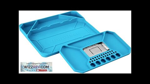 DURATECH 2-Piece Silicone Tool Tray Premium Non-Slip Flexible Tool Organizer with Magnetic Review