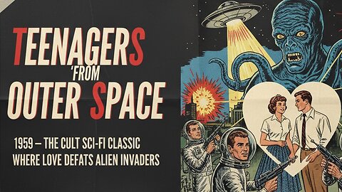 Teenagers from Outer Space (1959) – The Cult Sci-Fi Classic Where Love Defeats Alien Invaders