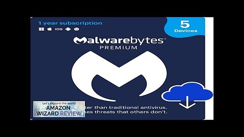 Malwarebytes Premium 1 Year 5 Device PC Mac Android Online Review