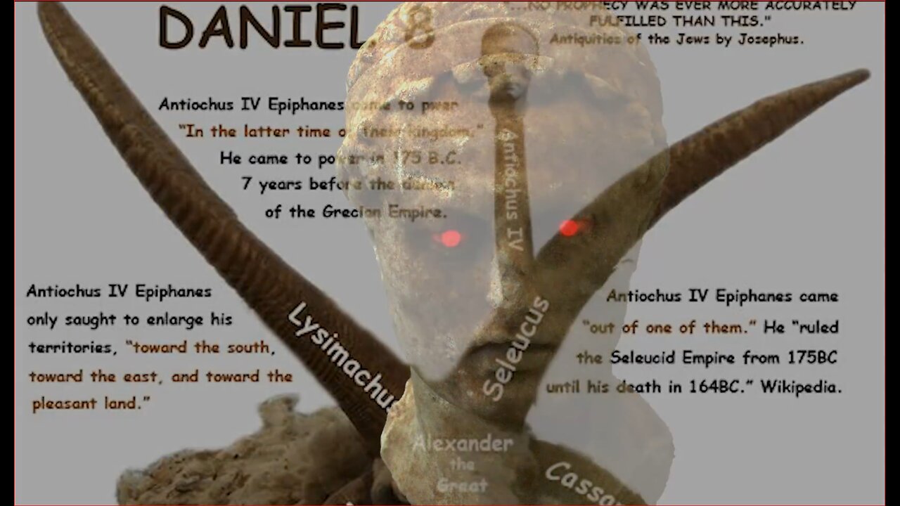 ANTICHOCUS EPIPHANES 1ST ANTI CHRIST DUAL PROPHECY