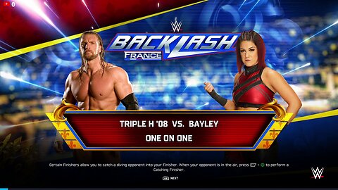 HHH Vs Bayley | WWE2K25