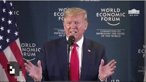 World Has Witnessed a Rrevolution of Common Sense' Says Trump at Davos