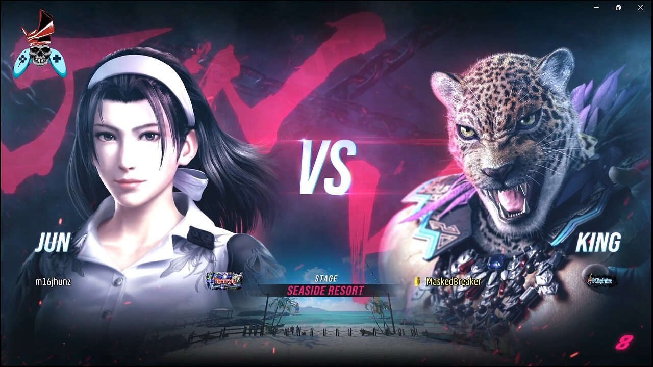 TEKKEN 8 Skulled Jun Kazama end with rage art