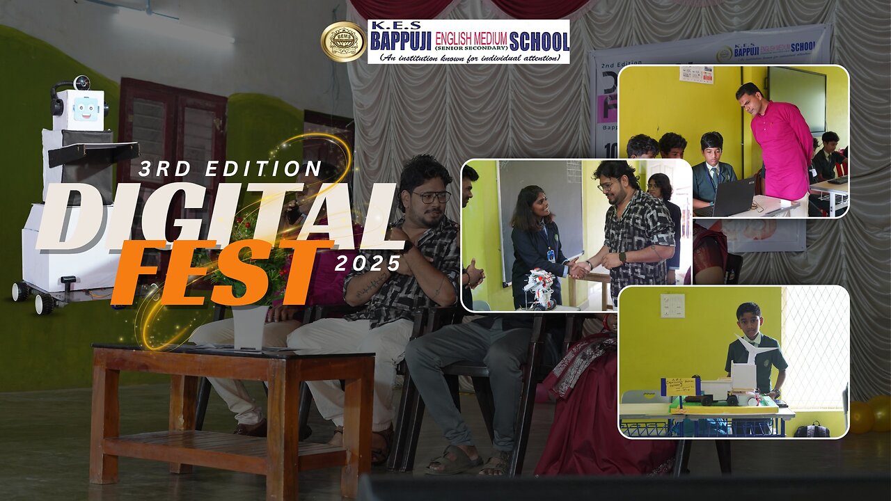 Bappuji English Medium School, Parli, Palakkad | Digital Fest 2025 | Powered by Cyber Square