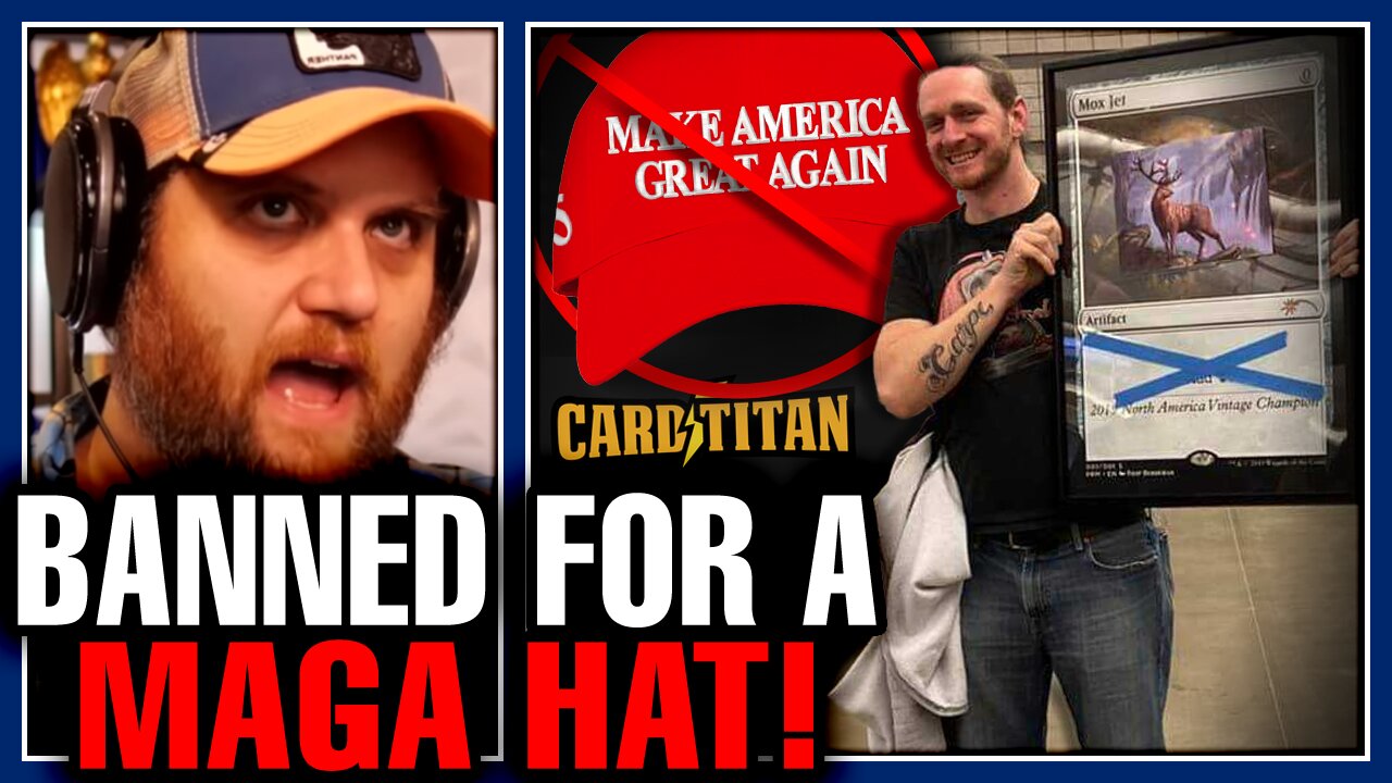 Beloved Gamer BANNED From Competition Over MAGA Hat! Magic The Gathering Is Totally Lost (1)