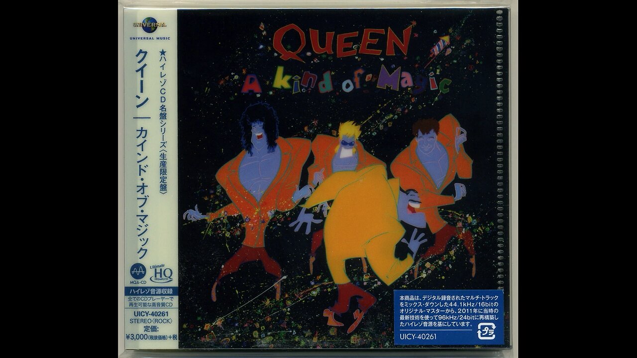 Queen - A Kind Of Magic (Japan.Hi-Res) 1986/2019 CD