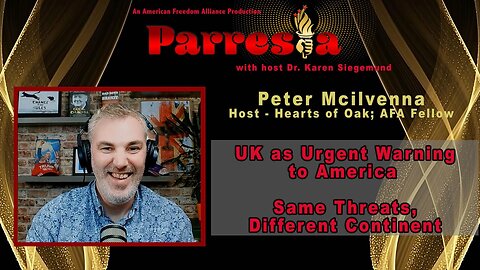 UK as Urgent Warning to America: Same Threats, Different Continent - Peter Mcilvenna