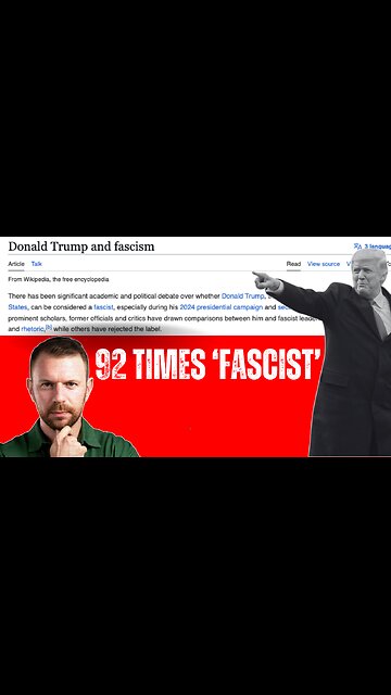 Is Trump a Fascist? Wikipedia Think So.