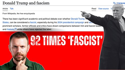 Is Trump a Fascist? Wikipedia Think So.