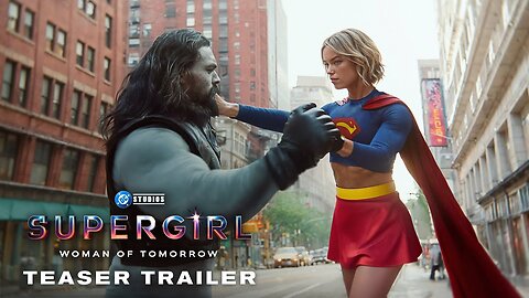 SUPERGIRL: Woman of Tomorrow – Teaser Trailer (2026) Milly Alcock, Jason Momoa