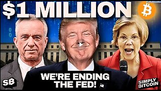 $1M Bitcoin in 2025 - Trump's Plan to End the Fed Revealed!