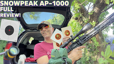 ¡Unboxing del NUEVO Snowpeak AP1000 .22