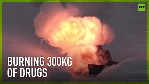 Russian FSB burns 300kg of drugs in St. Petersburg