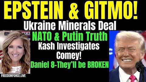 Epstein Files and Gitmo News! BIBLICAL Daniel prophecy! 2-25-25 6 PM CST