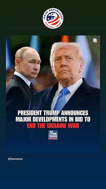 Trump & Putin Talk Peace