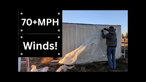 Wind Reaping Havoc on the Reclaimed Shed