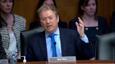 SUPER-DUPER MUST WATCH: Rand Paul speaks common sense to power on vaccines and "the science"