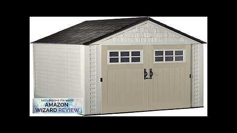 Rubbermaid Resin Outdoor Storage Shed With Floor (7 x 7 Ft) Weather Review