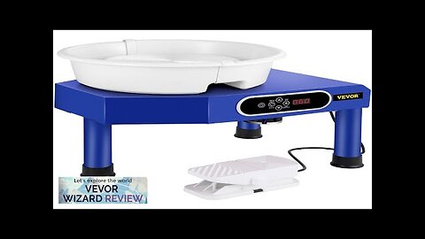 VEVOR Pottery Wheel Pottery Forming Machine 9.8" LCD Touch Screen 350W Ceramic Review