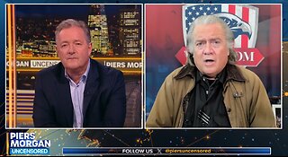 "Days of THUNDER" Steve Bannon on Trump 2028, Elon Musk Feud & Jail -- Piers Morgan Uncensored