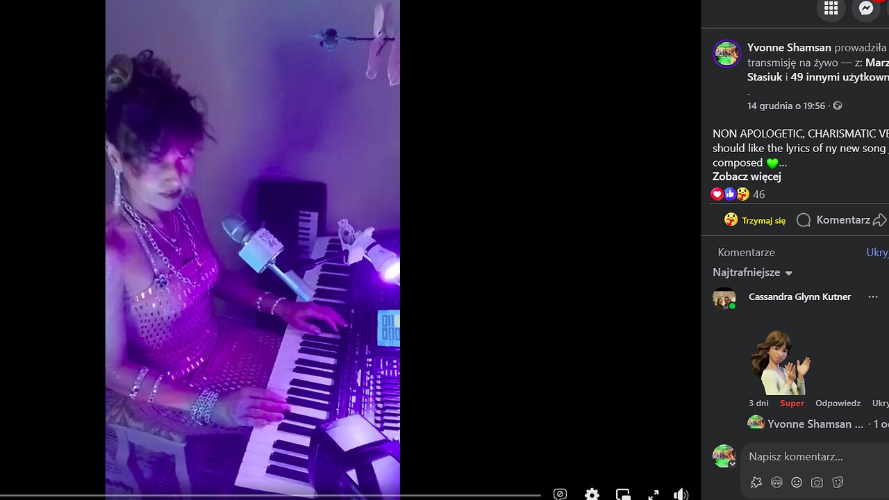 The Greater Love, composing new song and FB LIVE