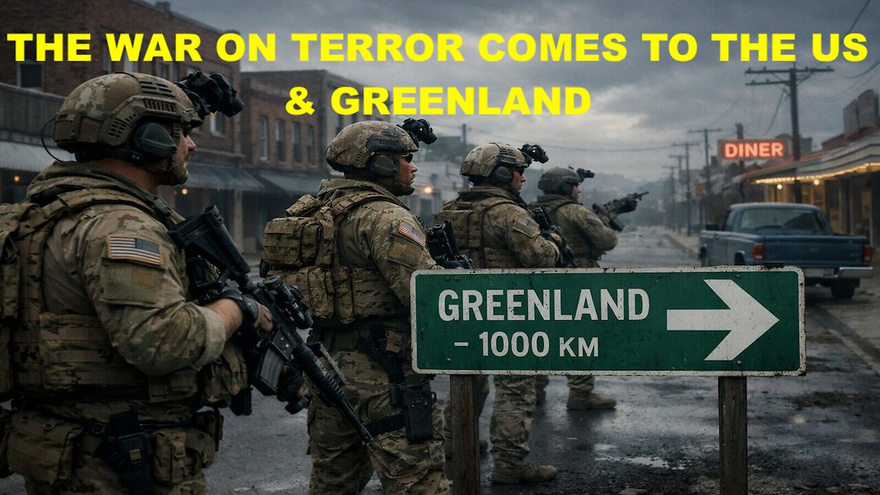 THE WAR ON TERROR COMES TO THE US & GREENLAND - CHICKENS COMING HOME TO ROOST? W/DR JIM KAVANAGH