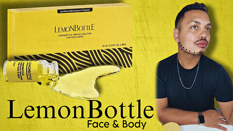Join Me As I Use Lemon Bottle Fat Dissolver To Help contour My Jawline