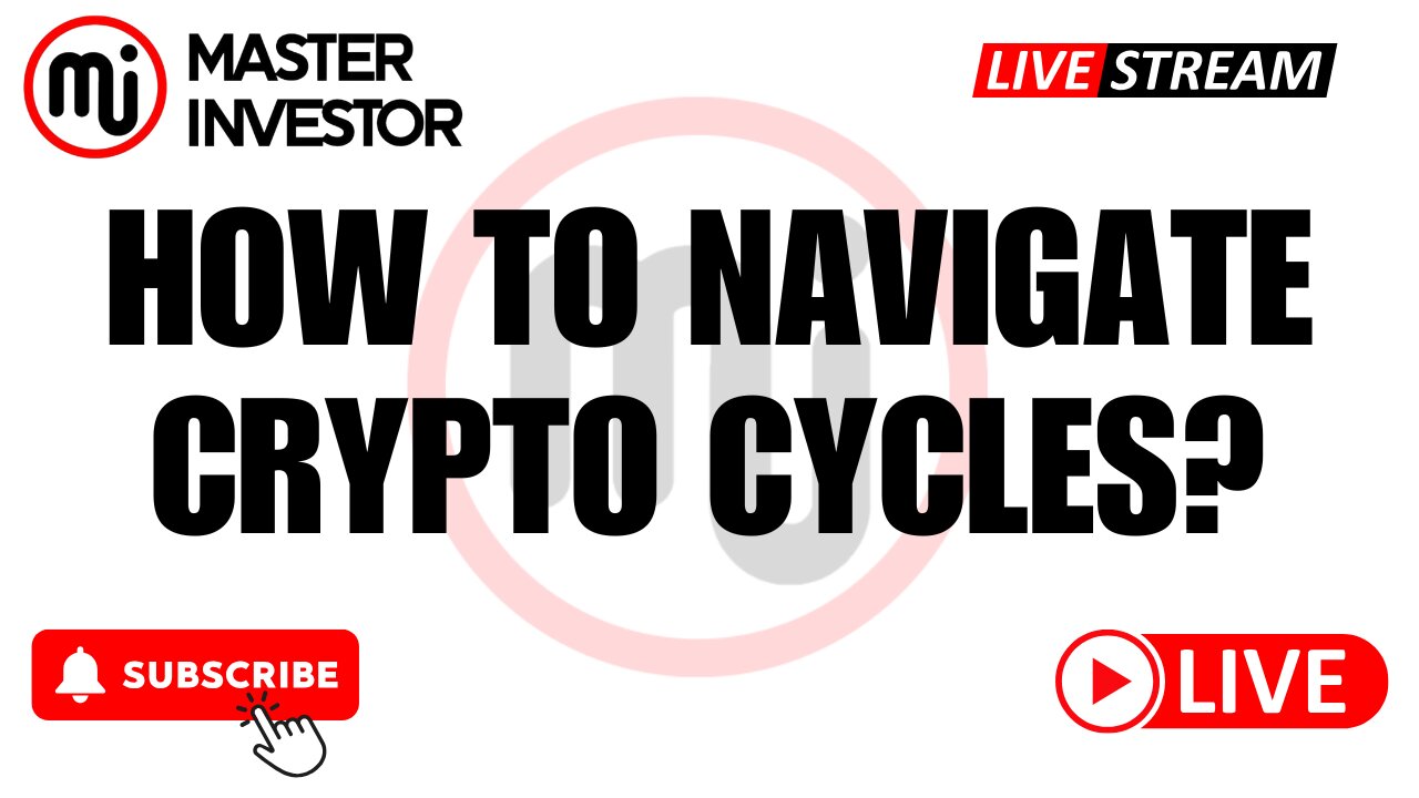 How To Navigate Crypto Cycles? | Understanding Crypto To Invest | masterinvestor #wealth