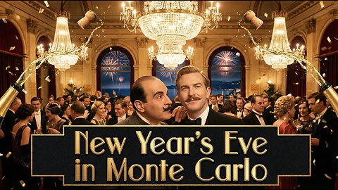 New Year’s Eve in Monte Carlo | A Hercule Poirot Casino Mystery Audiobook 🕵️