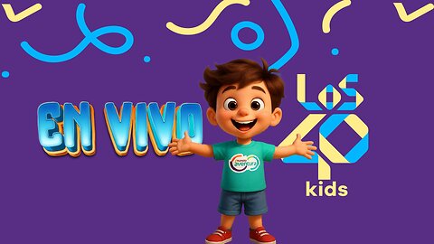 LOS40 Kids 🎶 Música Infantil en Vivo 24 Horas – Canciones para Bailar y Cantar