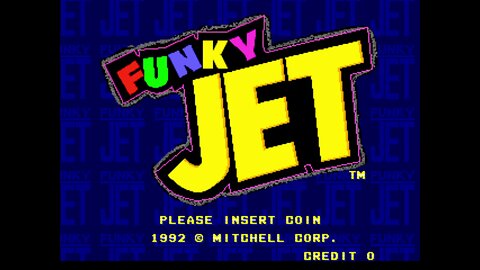 Funky Jet Arcade Game, Mitchell 1992, Longplay