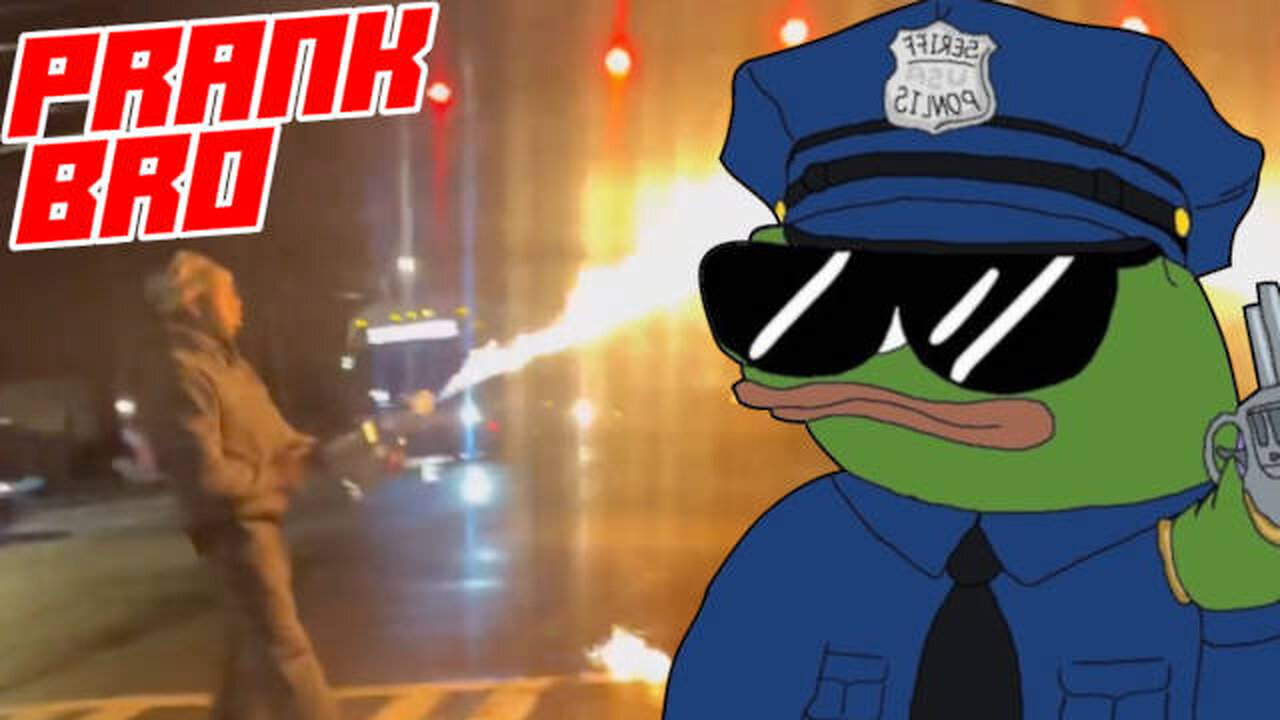 Idiot Arrested After Spraying Cars in Intersection With Flame Thrower