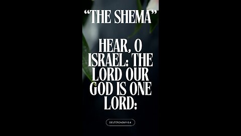 What 3,000 year old prayer was affirmed by Jesus?