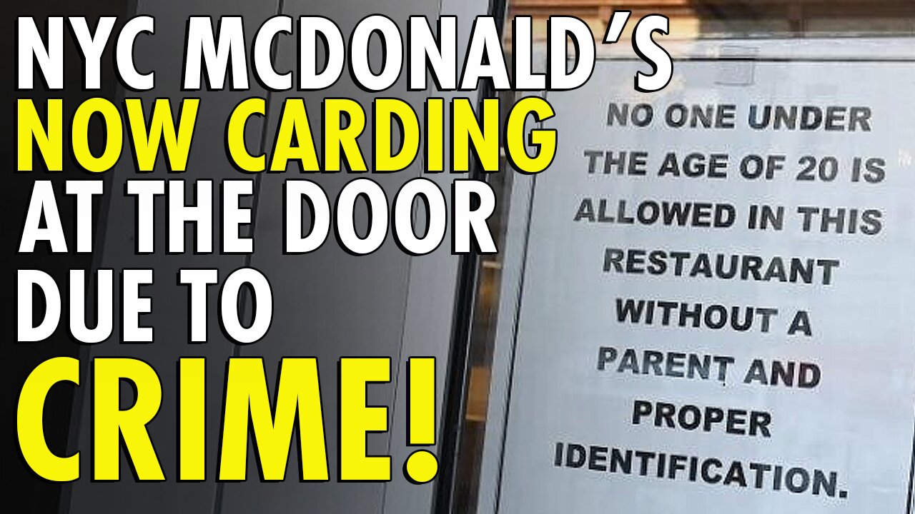 Not lovin’ it: Crime-ridden NYC McDonald’s has started carding people at the door