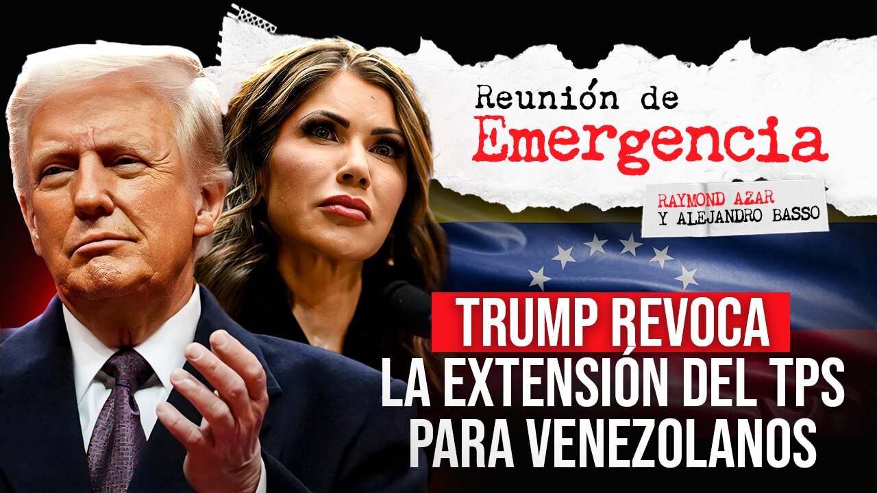 Trump revoca la extensión del TPS para venezolanos - Episodio 73