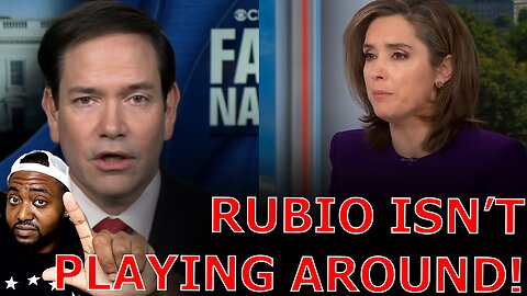 Marco Rubio SCHOOLS CONFUSED CBS Anchor Confronting Him With Stupid Questions On Maduro Arrest!