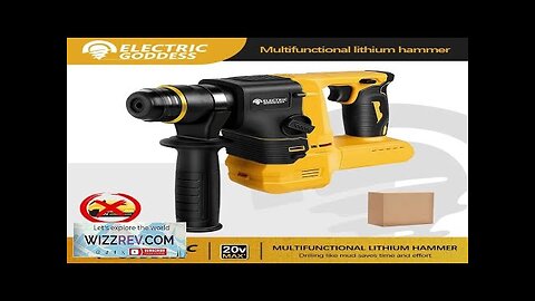 Electric Goddess Brushless Electric Hammer Drill Multifunctional Rotary Cordless Review