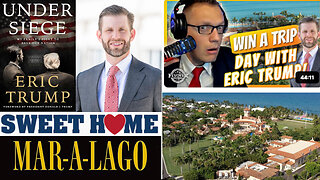 Sweet Home Mar-A-Lago!!! Buy a Copy of Eric Trump's New Book, Under Siege, Text 918-851-0102 for a Chance to Win Dinner w/ Eric Trump & Clay Clark At Mar-A-Lago! + ONLY 24 HOURS REMAIN UNTIL THE DRAWING!!!