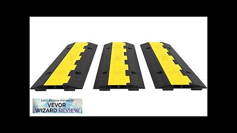 VEVOR Rubber Cable Protectors Heavy Duty Wire Hose Cord Protective Cover Ramps Review