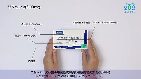 リクセン錠（セファレキシン）300mg