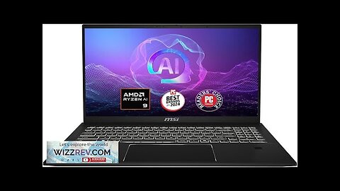 MSI Summit A16 AI+ (2024) 16” QHD+ 165Hz 2-in-1 Touchscreen Laptop: AMD Review